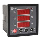 Вольтметры щитовые