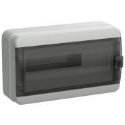 Корпус КМПн-18 TEKFOR IP65 черн. прозр. дверь пластик. IEK TF5-KP72-N-18-65-K03-K02