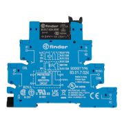 Модуль интерфейсный сборка 34.51.7.024.0010 + 93.01.7.024, электромеханическое реле, 1CO 6A, контакты AgNi, питание 24В DC чувствительный, IP20, винтовые клеммы