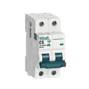 Выключатель автоматический 2P кривая C 6A 10кА ВА-105