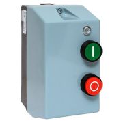 Пускатель магнитный ПМЛ-1230-9А-230В с тепловым реле 7-10А в корпусе IP65, с кнопками Пуск/Стоп, с индикацией