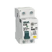 Выключатель автоматический дифференциальный 1P+N 10А 30мА AC х-ка C ДИФ-103 6кА