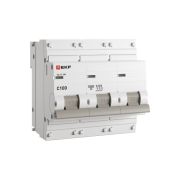 Выключатель автоматический трехполюсный 100А С ВА 47-100 10кА PROxima