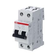 Выключатель автоматический 2-пол. (2P)  10А C 6кА S200 ABB