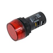 Лампа ADDS 22мм красная LED 220В