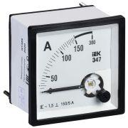 Амперметр Э47 150/5А 72х72 AC включение через трансформатор 1.5 класс точности