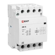 Контактор модульный 16А 3п 220В 4НО КМ