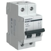 Выключатель автоматический ВА47-29М 2P 32А 4,5кА C GENERICA