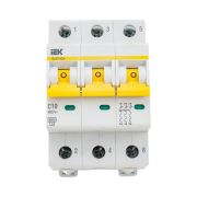 Выключатель автоматический ВА47-60M 3Р 10А 6кА С