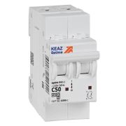 Выключатель автоматический двухполюсный 50А C 4,5кА AC OptiDin BM63-2C50-4,5-УХЛ3