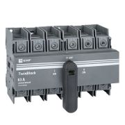 Рубильник 63A 3P реверсивный c рукояткой для прямой установки TwinBlock