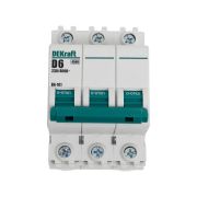 Выключатель автоматический ВА-101 3P 6А D 4.5кА