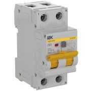 Выключатель автоматический дифференциального тока АВДТ32EM C63 100мА тип A (электромеханический) IEK KA-VD14-1-063-C-100-A