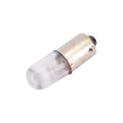 Лампа сменная красная BA9S с подсветкой неон 240В