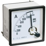 Амперметр Э47 2000/5А 72х72 AC включение через трансформатор 1.5 класс точности