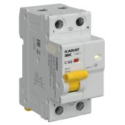 Устройство защиты от дугового пробоя c автоматическим выключателем 1P+N C 63A