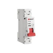 Выключатель нагрузки (ВН) однополюсный 1P 25А ВН-63N S63125 PROXIMA EKF