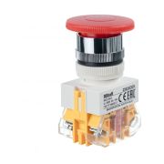 Кнопка красная AEA-22 Гриб 220В ВK-22