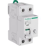 Выключатель дифференциального тока (ВДТ) 40A 2P 30мА Тип-A 230В Systeme9