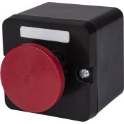 Пост кнопочный ПКЕ 212-1 У3, красный гриб с фиксацией, IP40 TDM