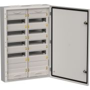 Корпус ЩРн-120 (2х60) TITAN 5 835х570х140 IP54 метал. сер. IEK TI5-50-N-2X060-54-7035