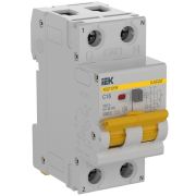 Автоматический выключатель дифференциального тока АВДТ32EM 1P+N C16 30мА тип AC IEK KARAT