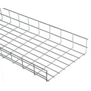 Лоток проволочный усиленный 150х100 L3000 сталь 4мм оцинк. IEK CLWG10-100-150-3