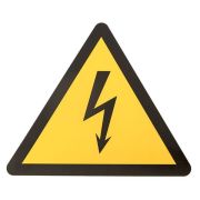 Знак «Молния» 25х25х25мм EKF an-1-02