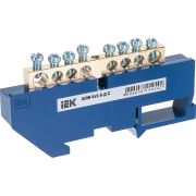 Шина нулевая на DIN-изол. ШНИ 6х9-8-Д-С IEK YNN10-69-8D-K07