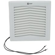Вентилятор с фильтром 52 куб.м/ч 124x124мм IP54 PROxima EKF FAN52F