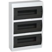 Корпус навесной ЩРН-Пк-45 Krepta 3 IP41 пластик. бел. IEK MKP12-N-04-45-41