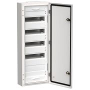 Корпус металлический ЩРн-60 (1х60) 835х310х140 IP54 бел. (одна дверь) TITAN 5 IEK TI5-50-N-060-54