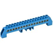 Шина нулевая в комб. DIN-изол. «Стойка» ШНИ-8х12-16-КС-С IEK YNN10-812-16DP-K07