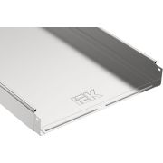 Лоток листовой неперфорир. 500х80 L3000 сталь 1.2мм IEK CLN10-080-500-3