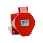 Розетка 125 32А 380В AC 3P+PE+N 6ч для монтажа на поверхность IP44 КЭАЗ 222757