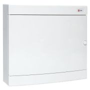 Щит распределительный навесной Unix 2х18мод. IP41 бел. дверь PROxima EKF ux-2x18-nw