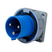 Вилка для скрытой проводки 2Р+РЕ 63А 220В IP67 ВЩ-103 DEKraft 26235DEK