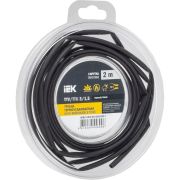 Трубка термоусадочная ТТУ нг-LS 3/1.5 черн. (уп.2м) IEK UDR12-003-D15-002-K02-T